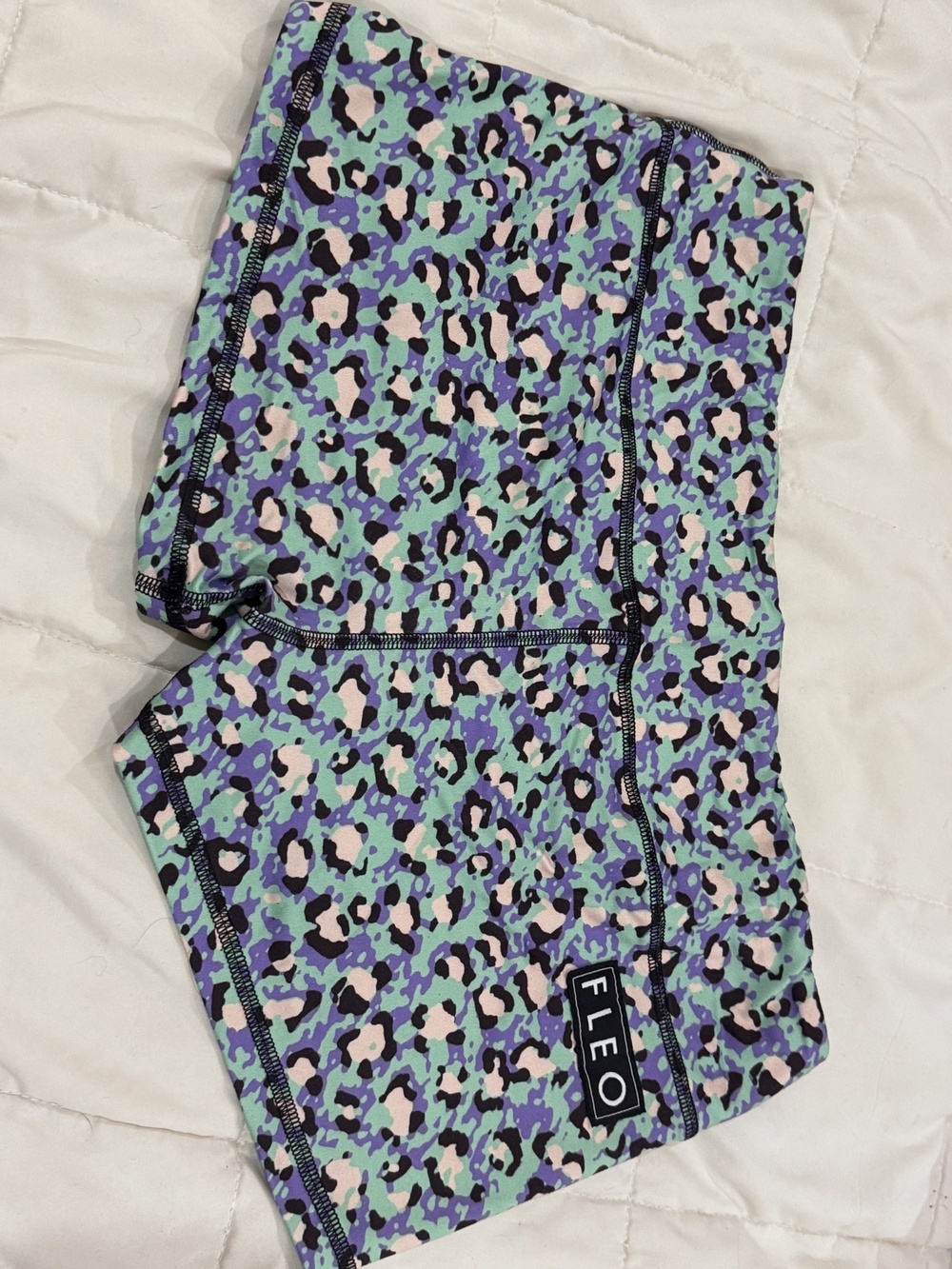 FLEO Mint Purple Leopard XL